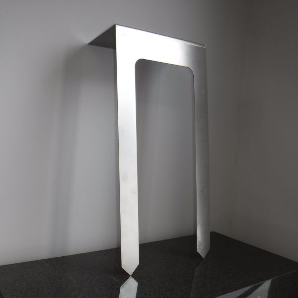 Jewish Cemetery Candle Box Stand - Heavy Duty Stainless Steel