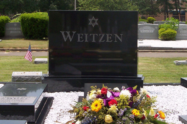Family Headstone for Baron Hirsch Cemetery